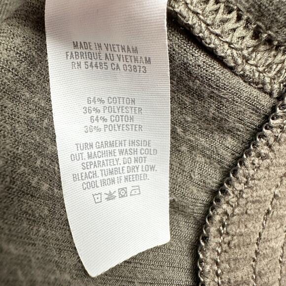 Aerie Groove On Ribbed Cropped Jacket Green Zip Front Size XS - Picture 9 of 10